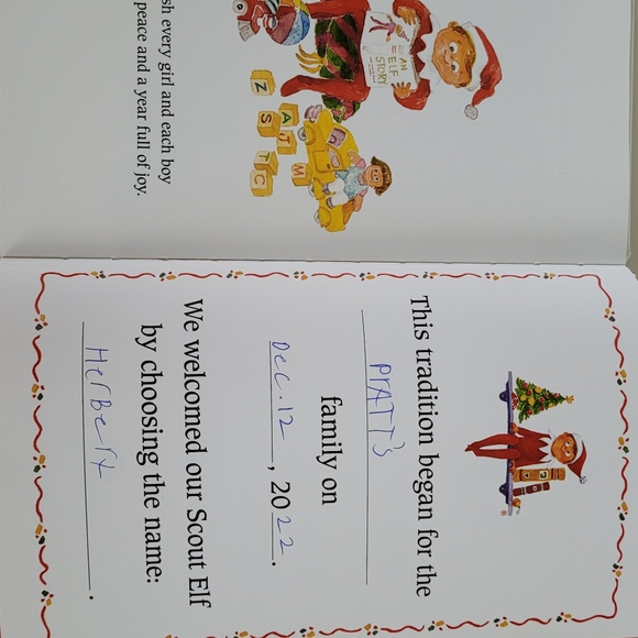 The Elf In The Shelf book by Aebersold & Bell illustrated by Coe Steinwart 2005 - Picture 6 of 8